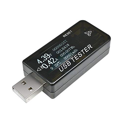 6 az 1-ben USB Port Tesztelése az Aktuális Feszültség Kapacitás Teljesítmény USB Voltmérő Árammérő Kapacitás Teszter Multiméter