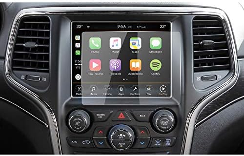 2014-2018 Grand Cherokee Uconnect érintőképernyő Autó Kijelző Navigációs Képernyő Védő, RUIYA HD Világos, Edzett Üveg Autó-Dash Képernyő