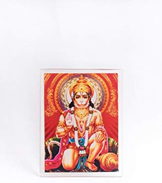 Hanuman Bajrangbali Ülő Helyzetben - Akril Kép