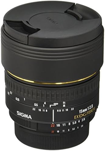 Sigma 15mm f/2.8 EX DG Diagonális Halszem Objektív Sigma TÜKÖRREFLEXES Fényképezőgépek
