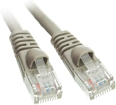 ACL-100 Láb RJ45 Snagless/Öntött Boot Szürke Cat6 Ethernet hálózati Kábel, 1 Csomag