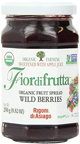 Rigoni di Asiago Fior Di Frutta, Gyümölcs Elterjedt a Wild Berry Szerves, 8.82 Uncia