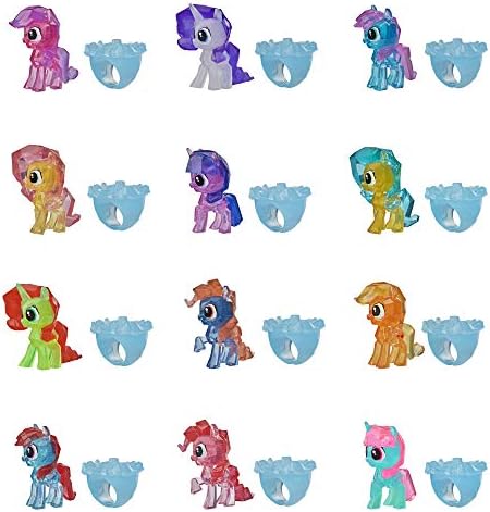 My Little Pony Titkos Gyűrűk Vak Táska Sorozat 1 -- Gyűjthető Játék Vízzel-Mutatják a Meglepetés pedig Hordható Gyűrű Tartozék, 1.5