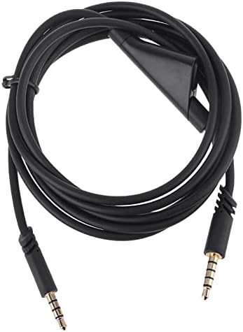 Dolity 2m Fülhallgató, Audio Kábel hangerőszabályzó Replacesfits az Astro A10 A40 Fülhallgató, Audio Hosszabbító Kábel,Tartozékok