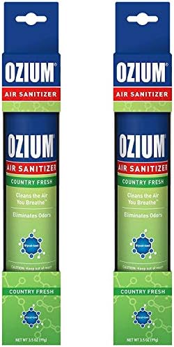 Ozium Levegő Fertőtlenítő 3.5 oz Spray, az Ország, a Friss (2)