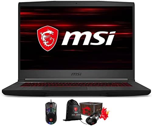 MSI GF65 Vékony Szerencsejáték & Entertainment Laptop (Intel i7-10750H 6 Magos, 64 GB RAM, 8TB PCIe SSD, GTX 1660 Ti, 15.6 Full HD