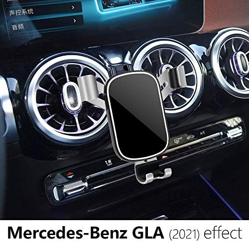LUNQIN Autós Telefon tartó 2021 Mercedes Benz GLA [Nagy Telefonok Esetében Barátságos] Auto Tartozékok Navigáció Tartó lakberendezés