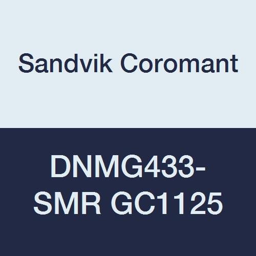 A Sandvik Coromant T-Max P Keményfém Fordult Be, DNMG, 55 Fokos Gyémánt, SMR Chipbreaker, GC1125 Minőségű, többrétegű Bevonat, DNMG432-SMR,