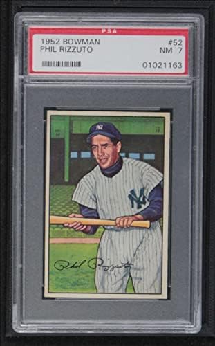 1952 Bowman 52 Phil Rizzuto New York Yankees (Baseball Kártya) PSA a PSA 7.00 Yankees