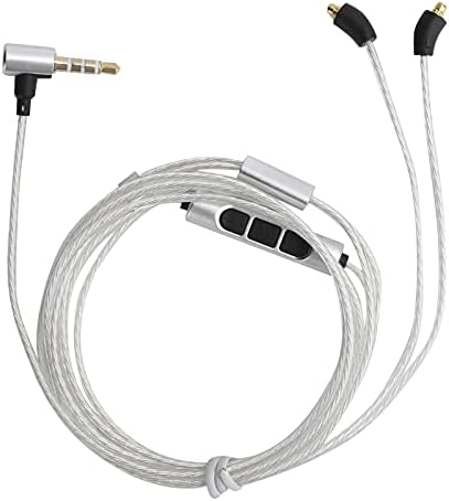 Tanke Fülhallgató, Audio Kábel, 3,5 mm-es a Hangerő Beállítása Mikrofon, 3.9 ft
