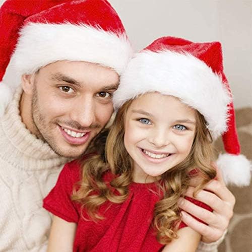 Karácsonyi Kalap Boldog Karácsonyt Sapka Piros-Fehér Sisak Comfort Bélés Fejdísz Party Dekoráció Klasszikus Cosplay Jelmez, Smink
