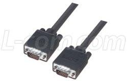 L-Com/Végtelen Elektronika - CGSVGAMM-20 - Standard Grade SVGA Kábel HD15 Férfi/Férfi, 20.0 ft