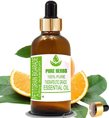 Tiszta Gyógynövények, Petitgrain Bigarade (Citrus Aurantium) Pure & Natural Terápiás Minőségű Esszenciális Olaj 30ml