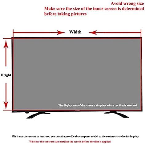 KELUNIS Anti-Kék Fény, TV Képernyő Védő, 32-75 Hüvelyk Tükröződésmentes Szűrő Film Anti-Semmiből Anti-Reflection Sebesség maximum