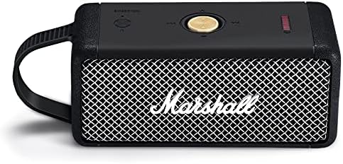 Rugalmas Szilikon hordtáska Marshall Emberton Hordozható Bluetooth Hangszóró, Fekete
