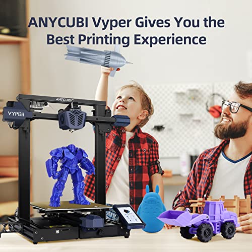 ANYCUBIC Vyper 3D-s Nyomtató, 4. Generációs Továbbfejlesztett Automatikus Szintező Fém FDM 3D-s Nyomtatók, a TMC2209 32 bites Csendes