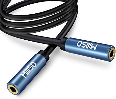 MillSO 1/8 3,5 mm-es Női Adapter Kábel AVR Prémium Sztereó Aranyozott Audio AUX Kábel Csatlakozók Fülhallgató, Autó Hifi, vagy Otthoni