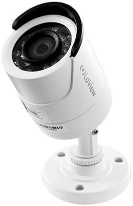 LaView 2 Kamera 960H Biztonsági Rendszer, 4 Csatornás 960H Kompakt DVR w/500GB HDD, 2 1000TVL Fehér Golyó kamerás Megfigyelés Készlet