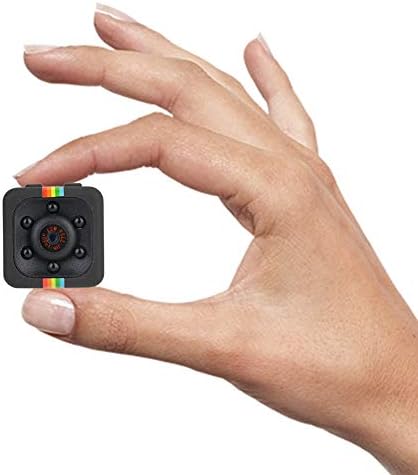 Tbest Mini Kém Rejtett Kamera HD Mini Kamera Kamera 1080P Érzékelő Könnyű éjjellátó mozgásérzékelés Beltéri/Kültéri